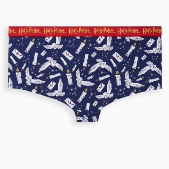 3 for $30 TORRID NWT Harry Potter Seamless Boyshort Panty - Cotton Hedwig 0317 - Picture 2 of 6